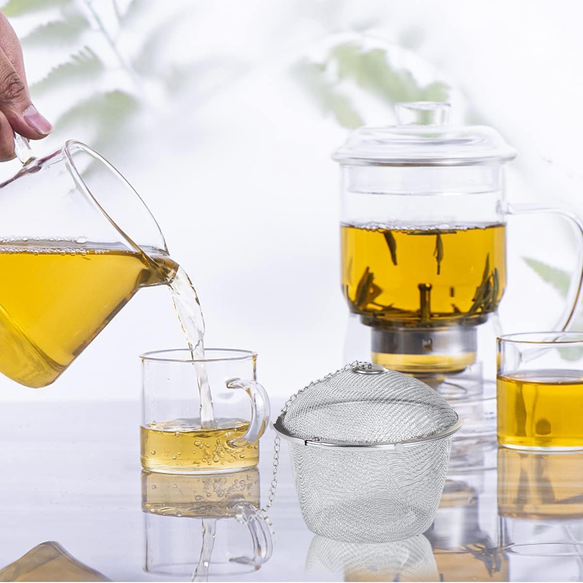 Stainless Steel Spice Ball Strainer, Tea & Herb Infuser