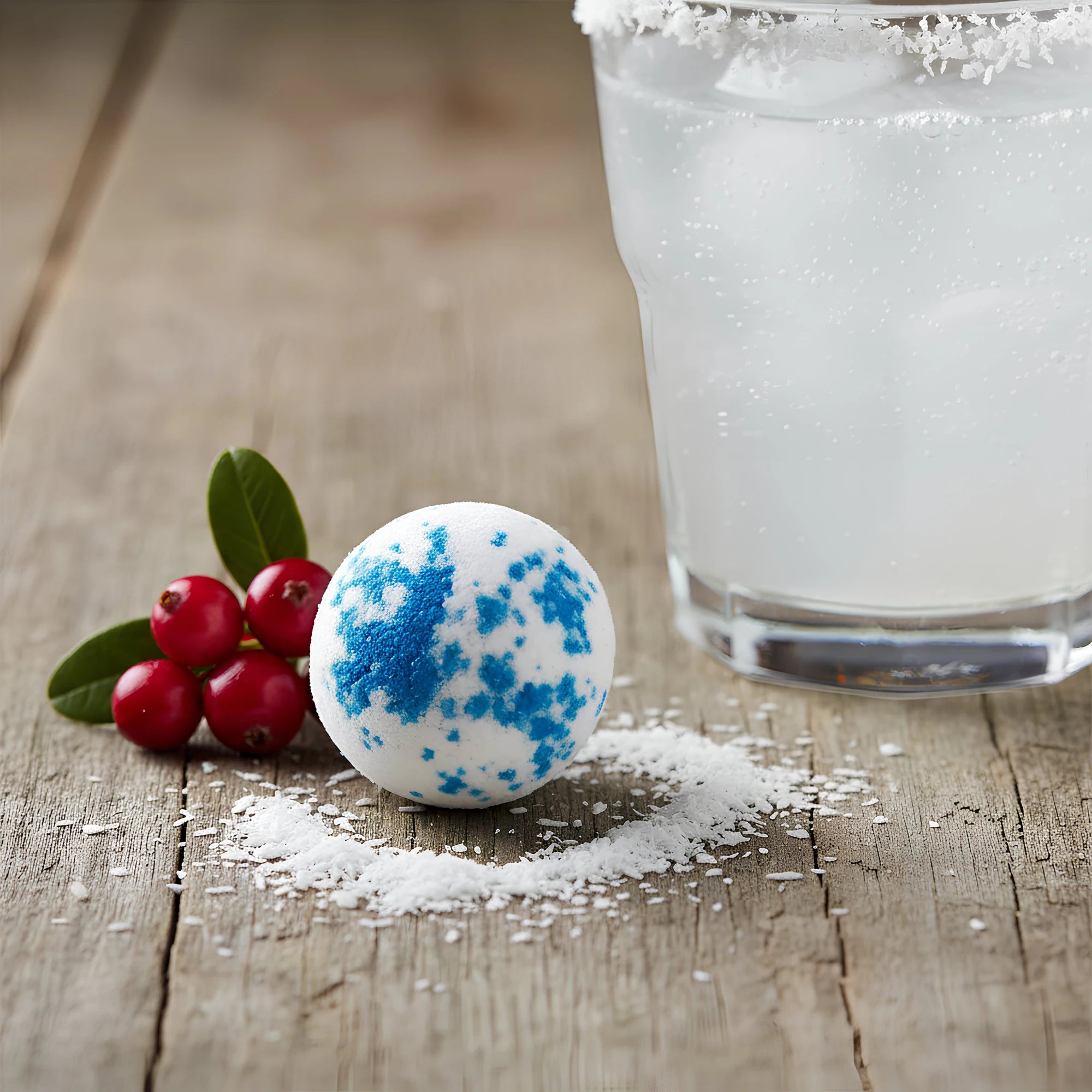 Christmas Coconut Margarita Cocktail Bomb