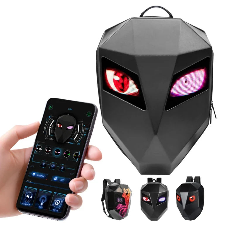Smart LED Message Backpack | Customizable Digital Display Bag