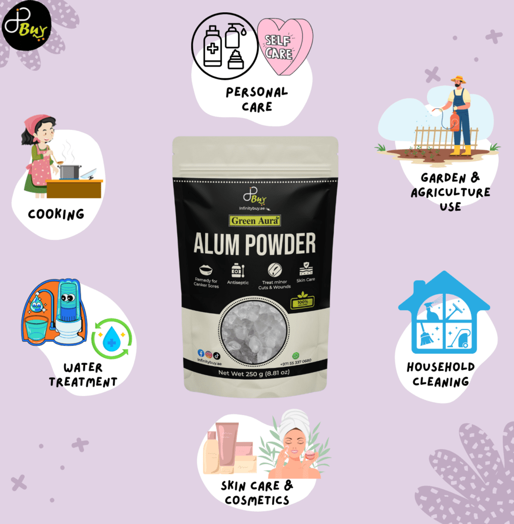 uses of alum powder