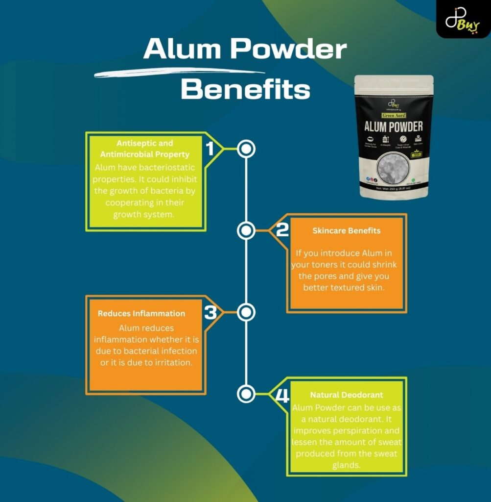 alum powder benefits