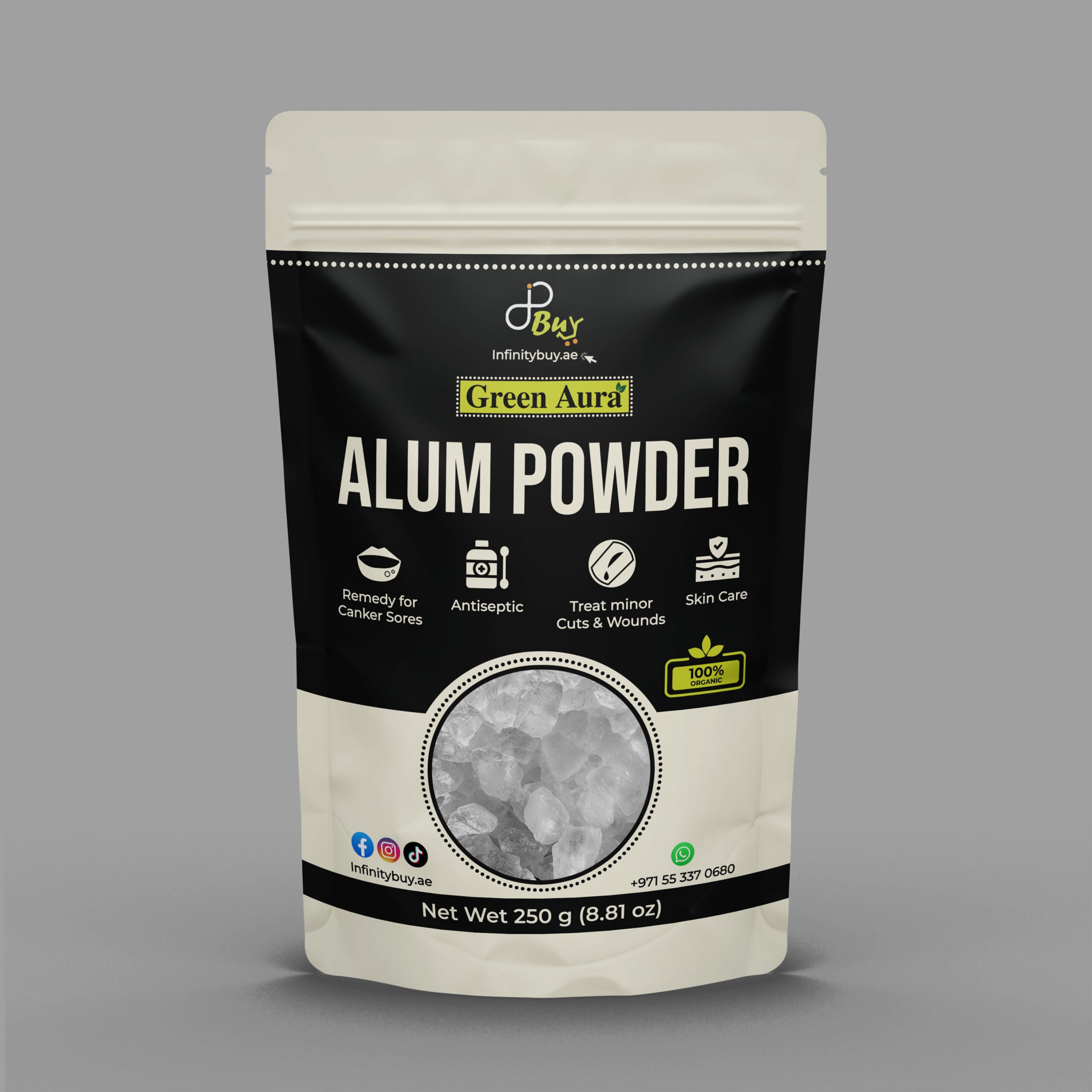 infinitybuy alum powder 