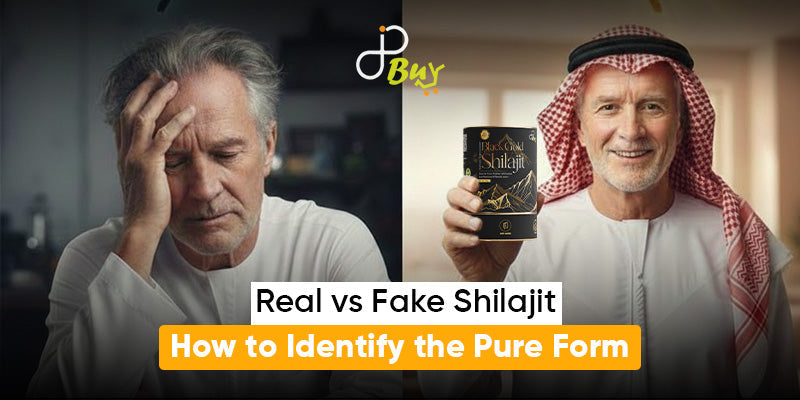 real vs fake shilajit