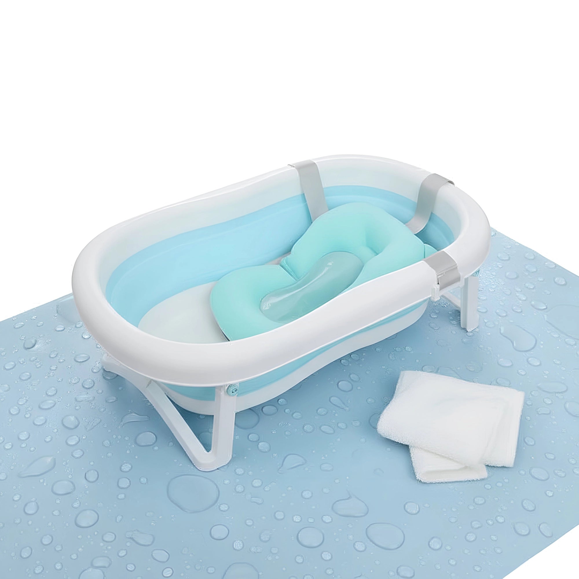 Baby Bath Seat, Safe & Comfortable Support for Infants