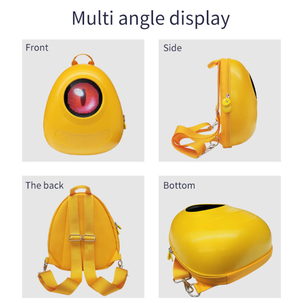 multi angle display kids led bag