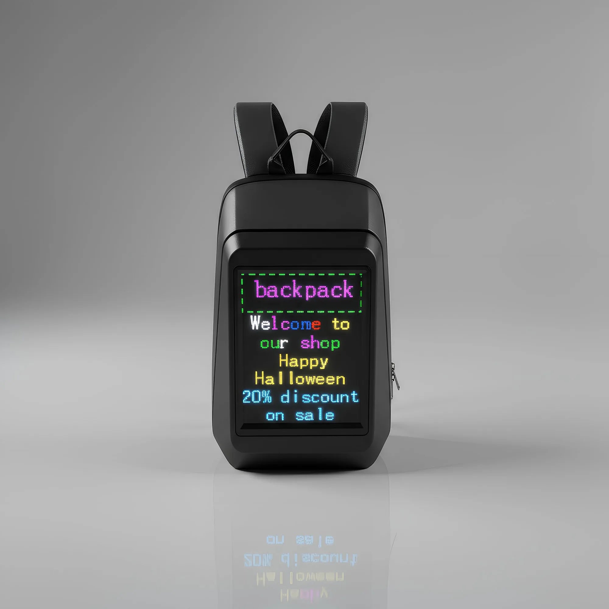 Portable LED Backpack | Stay Safe & Stylish Anywhere