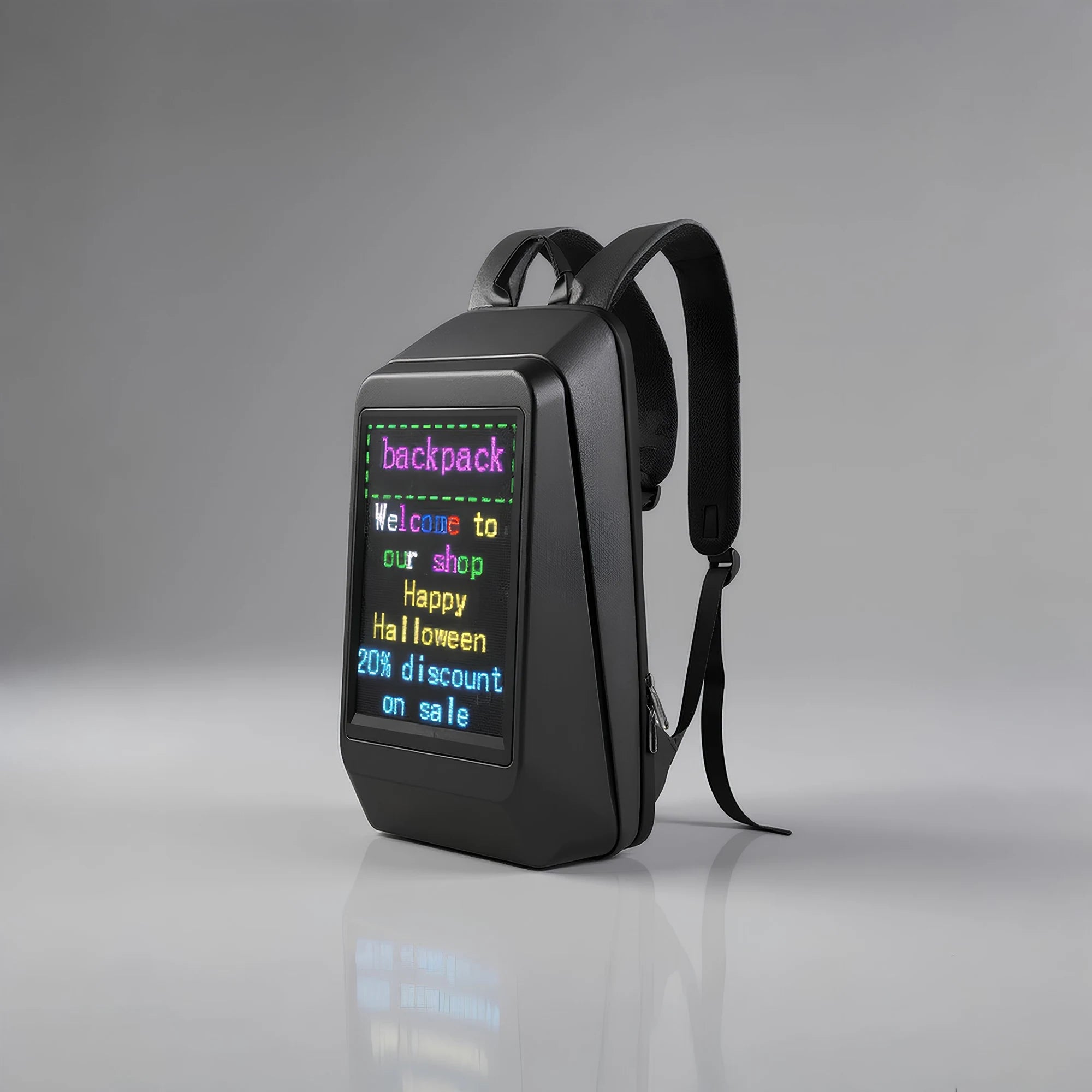 Portable LED Backpack | Stay Safe & Stylish Anywhere