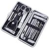 21 PCS Manicure Tool Set with Portable Travel Case