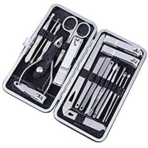 21 PCS Manicure Tool Set with Portable Travel Case
