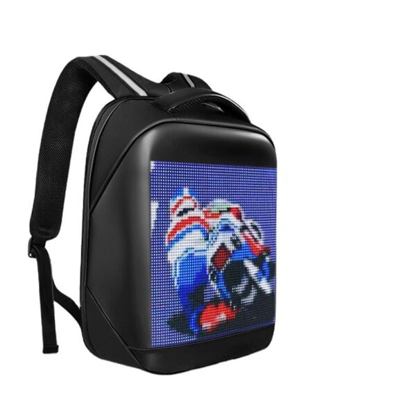 Smart App Control LED Backpack – Customizable Light Display - Image 5