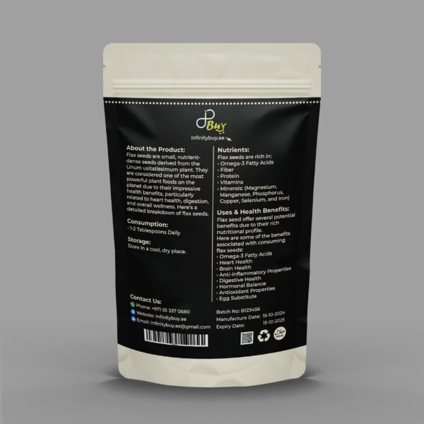 Flax Seeds | Omega-3 Rich | Healthy Superfood - Image 2