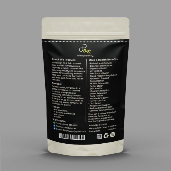 Pink Salt | Mineral Rich | Natural Wellness - Image 2