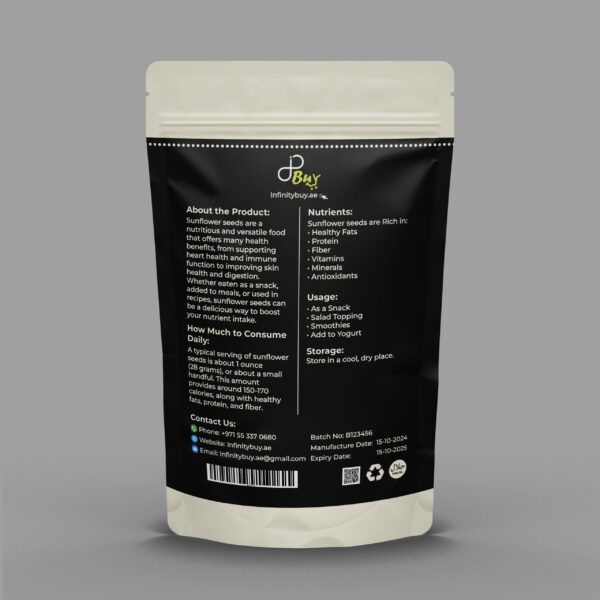 Sunflower Seeds – Nutritious Snack for Energy and Wellness - Image 2