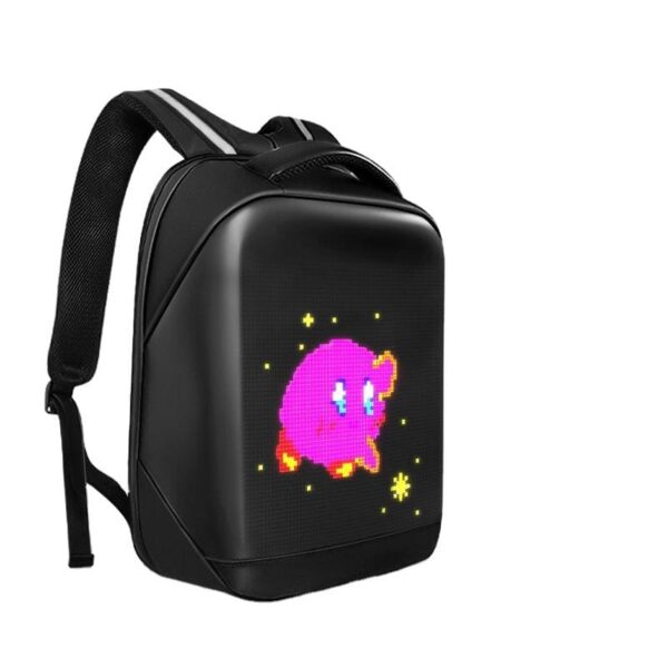 Smart App Control LED Backpack – Customizable Light Display - Image 2