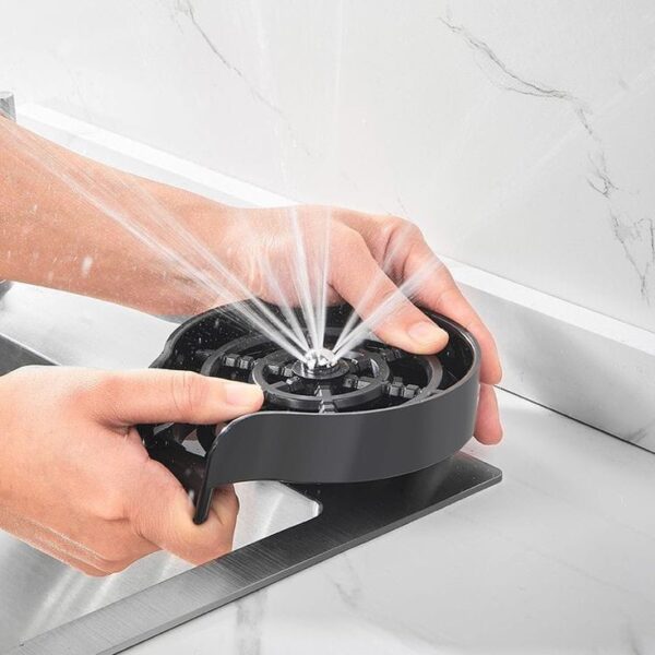 Glass Rinser with Advanced Water Flow and Streak-Free Drying - Image 2