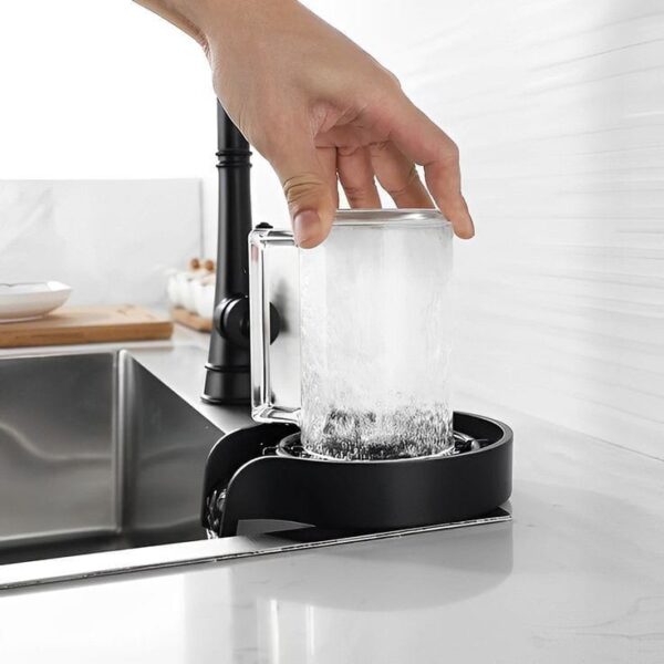 Glass Rinser with Advanced Water Flow and Streak-Free Drying - Image 3