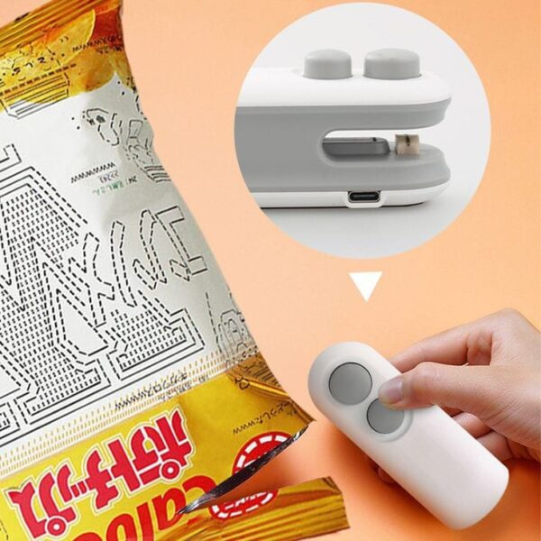 Mini Bag Sealer – Portable Heat Sealing Machine for Food Storage - Image 3