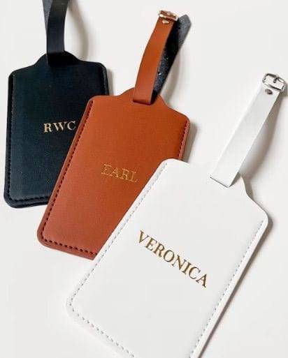 Premium Stylish Luggage Tags for Secure & Easy Travel