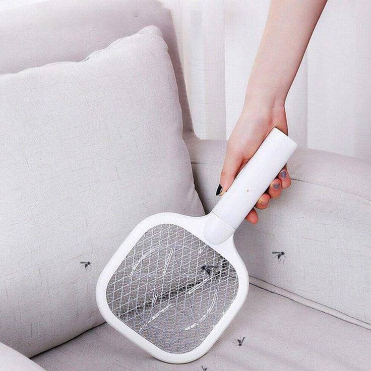 Mini Electronic Mosquito Swatter Portable & Safe Insect Killer