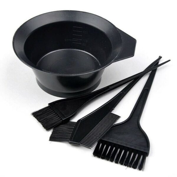 Reliable 4Pcs Hair Dye Brush Set – Complete Hair Coloring & Styling Kit - Image 3