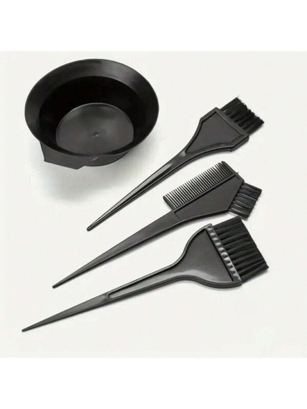 Reliable 4Pcs Hair Dye Brush Set – Complete Hair Coloring & Styling Kit - Image 2