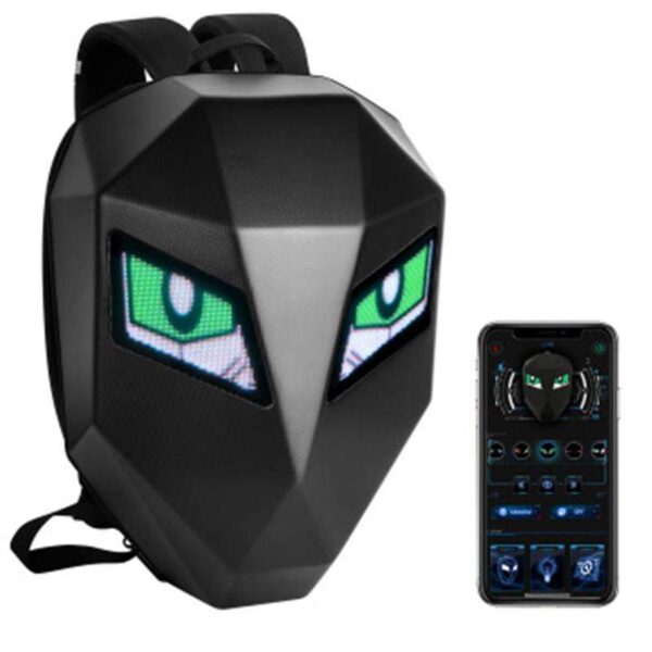 Smart LED Message Backpack – Customizable Digital Display Bag - Image 2