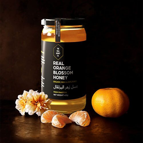 Real Orange Blossom Honey 400g Irresistible Aroma in Every Drop-